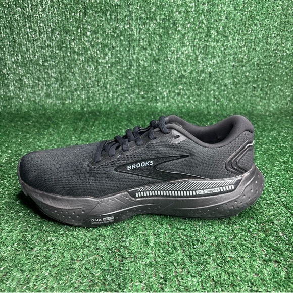 Brooks Glycerin GTS 21 Womens Size 7 B Black Athletic Running Shoes Sneakers - Picture 7 of 12